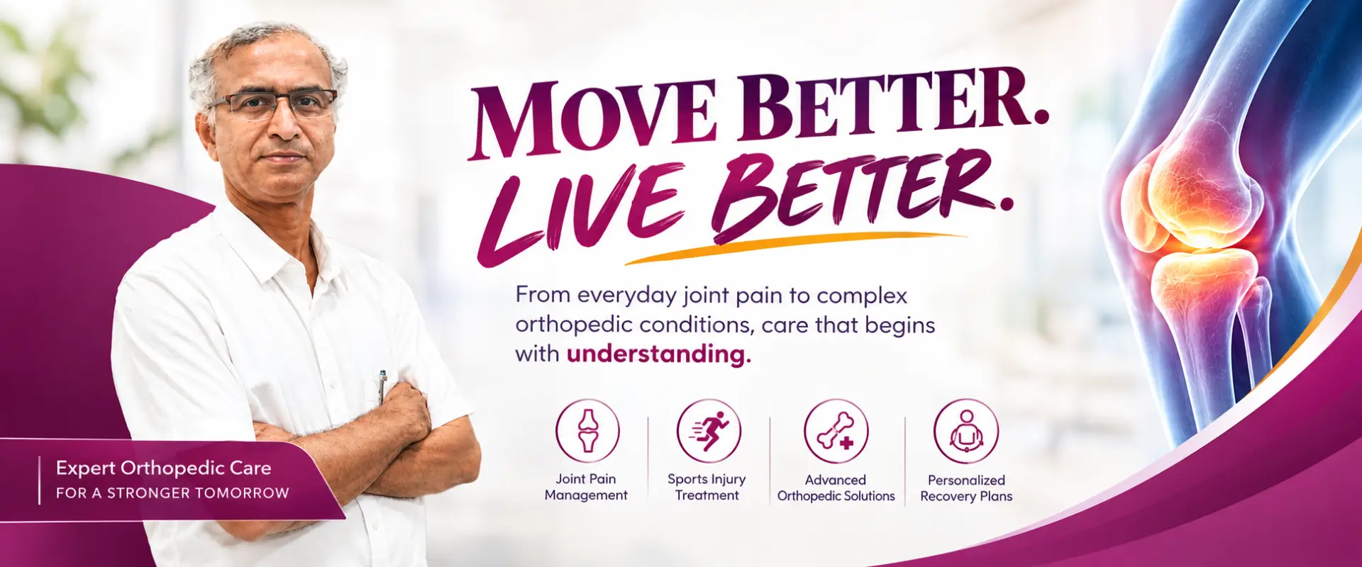 Oyster Multi Speciality Clinic - Website Banner
